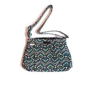 VERA BRADLEY CROSSBODY BAG rainforest print